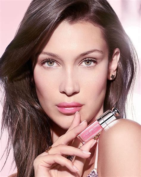 bella hadid dior lip oil|did Dior fire Bella Hadid.